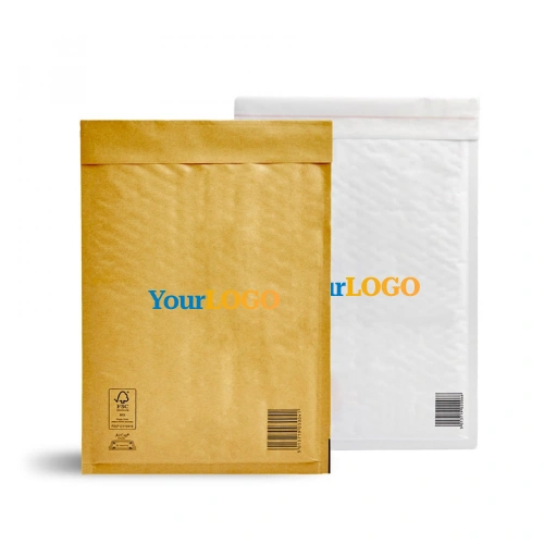 Брендированные крафт-пакеты с воздушной подушкой