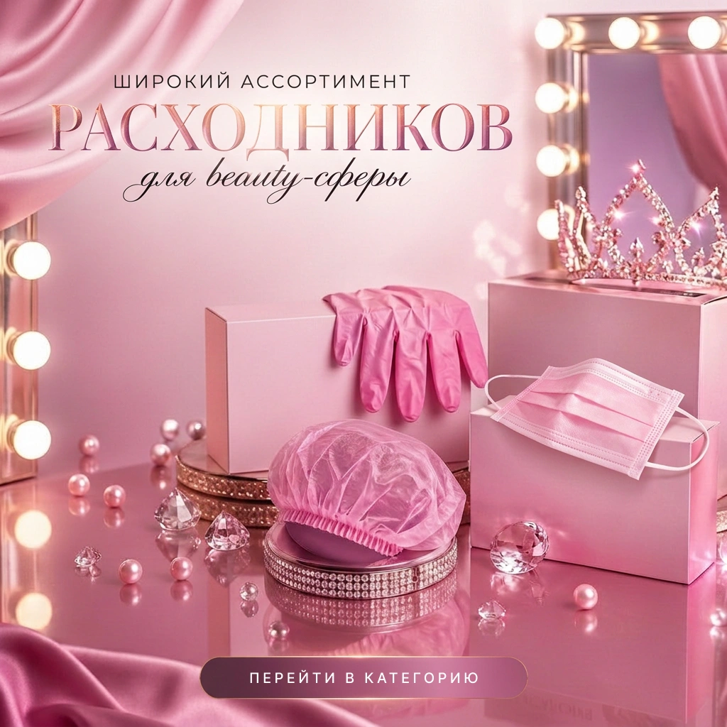 Широкий ассортимент расходников для beauty-cферы! 