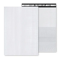 Белый курьер-пакет 400х500мм, Стандарт 50 мкм, с карманом