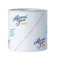 Туалетная бумага «Мягкий знак», 1 сл., на втулке