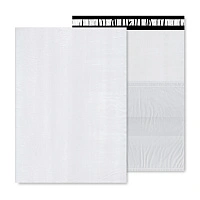 Белый курьер-пакет 240х320мм, Стандарт 50 мкм, с карманом