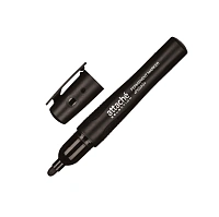 Маркер перманентный Attache Selection Pegas черный,  2-5 мм