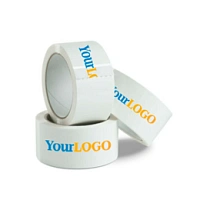 Скотч брендированный 48мм х 50м, 45 мкм (два цвета)