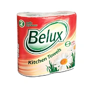 Полотенца двухслойные "Belux", 2 рулона