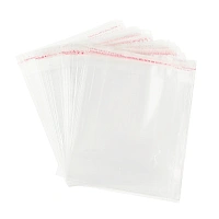 БОПП Пакет 10х20 см фасовочный, ПП (25), клапан 30 мм со скотчем (100 шт./уп.)