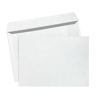 Конверты бумажные C5 162х229мм (без печати, отр. лента, 80 гр.) (50шт/уп)