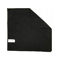 Салфетка 29х29 см Текстоп, микрофибра (черная)