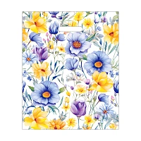 Пакет с вырубной ручкой  36х43+3 см (35 мкм)"Цветник" (50шт/уп)