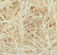 Наполнитель бумажный плоский 2,5 мм, пергамент небелёный (50 грамм, без расфасовки)