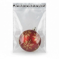 Прозрачный курьер-пакет 110х210 мм, 50 мкм, без кармана, Стандарт