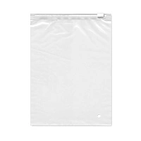 Зип-Лок пакет с бегунком (пакет-слайдер) 15х20 см, 60 мкм, прозрачный