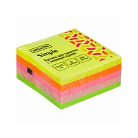 Стикеры Attache Simple 51х51 мм (радуга 5 цветов, 250 листов)