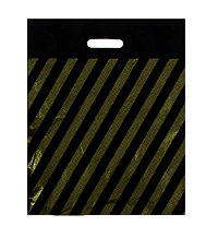 Пакет с вырубной усиленной ручкой 40х48 см (40мкм)  "Полоски" (50шт/уп)