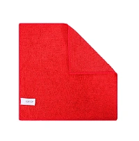 Салфетка 29х29 см Текстоп, микрофибра (красная)
