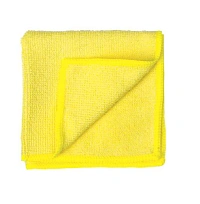 Салфетка 30х30 см, микрофибра (желтая)