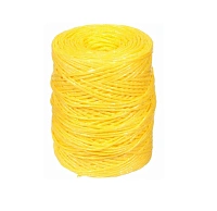Шпагат полипропиленовый 1600 текс, бобина 1 кг, желтый