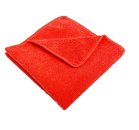 Салфетка 30х30 см, микрофибра (красная)