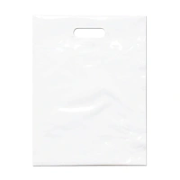 ПАКЕТ с вырубной ручкой 400х500 (60мкм) БЕЛЫЙ