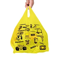 Пакет майка 43+20х64см (16 мкм) "Электроника" (50шт/уп)