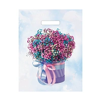 Пакет с вырубной ручкой 31х40 см (60 мкм) "Фьюжн" (50шт/уп)