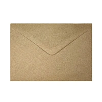 Конверт крафт С5 162х229 мм, треугольный клапан, декстрин, 90 грамм (50 шт./упак)