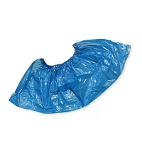 Бахилы одноразовые (6г) особо прочные, 35 мкм цвет, Синий (50 шт. в уп)