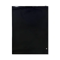 Зип-Лок пакет EVA с бегунком (пакет-слайдер) 25х35 см, 80 мкм, черный