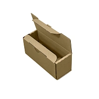 Коробка самосборная 130х45х45 мм (бурая) Т-11 микрогофрокартон